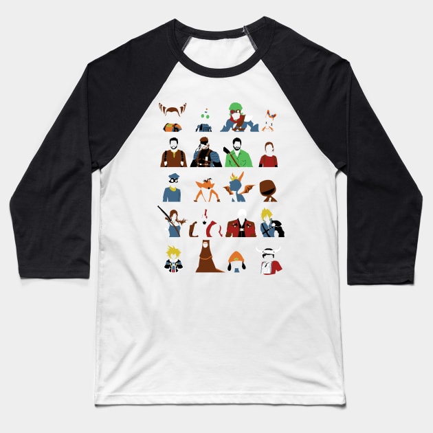 Exclusive heroes Baseball T-Shirt by sullyink